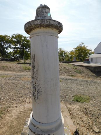 [Picture of Margherita Queipolo grave]